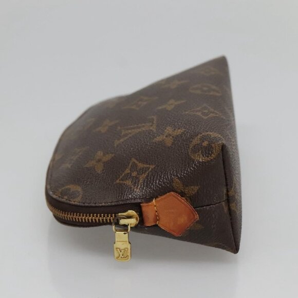 LOUIS VUITTON Monogram Pochette Cosmetic PM Pouch LV Auth - Picture 4 of 16